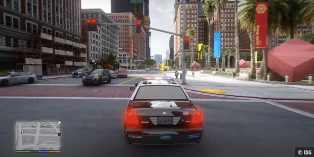 Патент Rockstar Games рассказывает о том, как гражданские автомобили находят дорогу, а также подробно рассказывает об автомобильных погонях, в которых полиция и спецназ должны лучше координировать свои действия и попытаться нас отрезать.